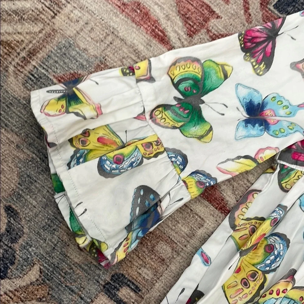 Gymboree Colorful Butterfly Blouse